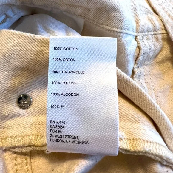 Free People Cream Overall Shorts